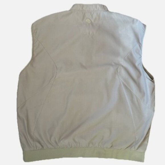 Sunice Typhoon Men’s Golf Vest Windbreaker Lightweight Size Large Beige - Picture 2 of 8